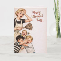 Dia das Mães Retro Mamãe Perde a Cabeça com os Miú