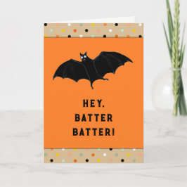 Cartão Dia de as Bruxas engraçado