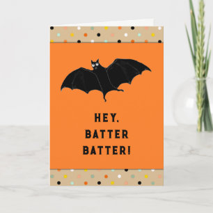 Cartão Dia de as Bruxas engraçado