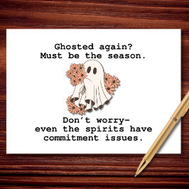 Cartão Dia de as Bruxas engraçado Novamente Hospedado