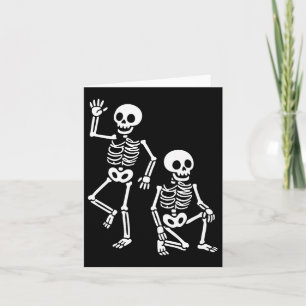 Cartão Dia de as Bruxas engraçado Trump Skeleton Trump Pr