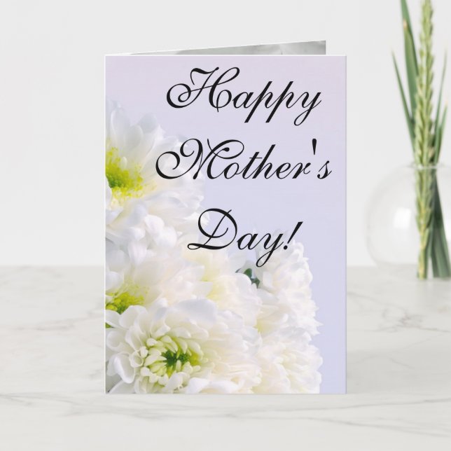 Cartão Dia de as mães (Frente)