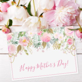 Cartão Dia de as mães