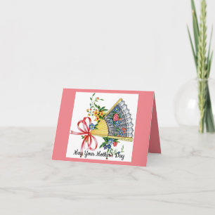 Cartão Dia de as mães bonito do ventilador