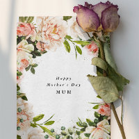 Dia de as mães de Fotografia de Romance Floral Ele