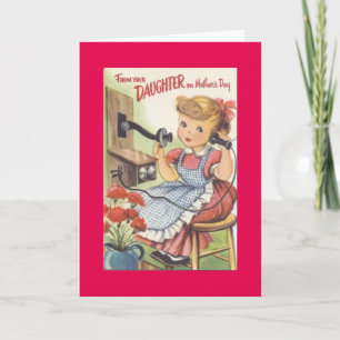 Cartão Dia de as mães de longa distância