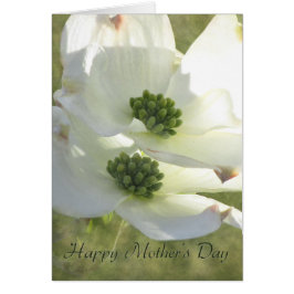Cartão Dia de as mães Dogwood
