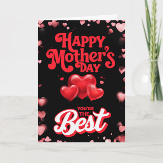 Cartão Dia de as mães Feliz