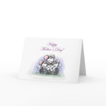 Dia de as mães Feliz de Mic, Mac e Moe