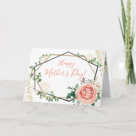 Cartão Dia de as mães Feliz | Placa de Dia de as mães | F