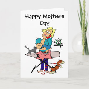 Cartão Dia de as mães Humorístico