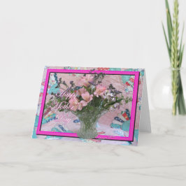 Cartão Dia de as mães - personalizá-lo