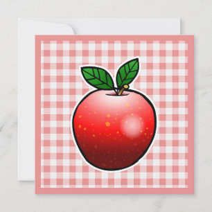 Cartão Dia de as mães Red Apple