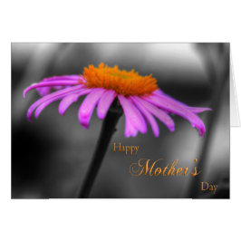 Cartão Dia de as mães Roxo e Conversor Laranja