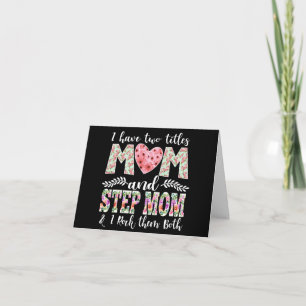 Cartão Dia de as mães Stepman Personalizado