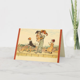 Cartão Dia de as mães vitoriano