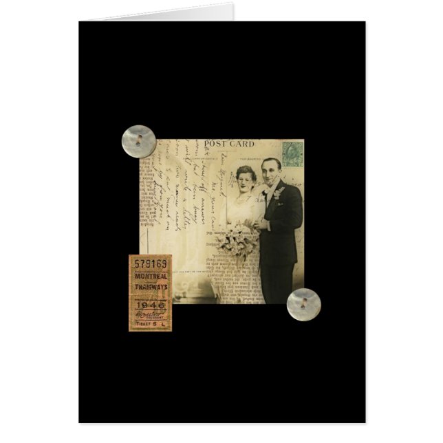 Cartão Dia de Casamento (Frente)