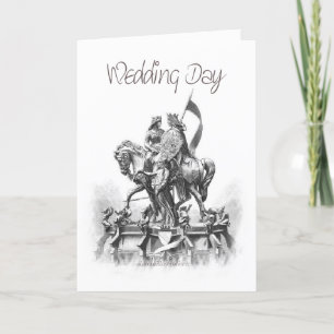 Cartão Dia de Casamento-Renascença-esboço