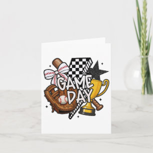 Cartão Dia de Jogo Mamãe Bysebyll Mamãe Para Mulher Menin