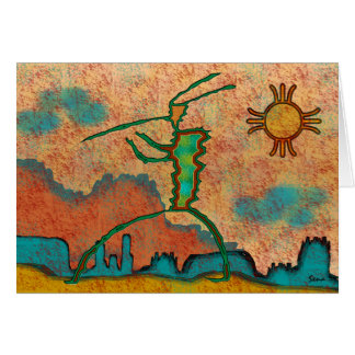 Cartão Dia de Kokopelli