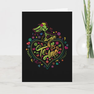 Cartão Día De Los Muertos Lola Bunny "Te Amo"