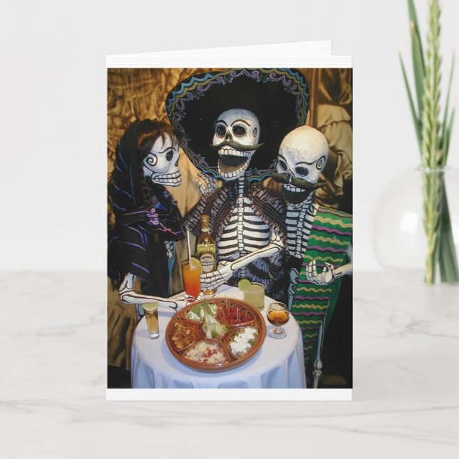 Cartão Dia de Muertos (Frente)
