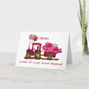 Cartão Dia de os namorados de Sobrinho excelente Cargas d