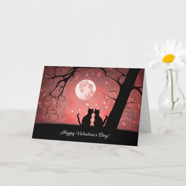 Cartão Dia de os namorados geral para qualquer pessoa com (Planta pequena)