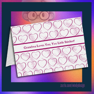 Cartão Dia de os namorados Ttle Stinker