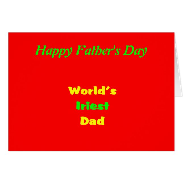 Cartão Dia de os pais (Frente Horizontal)