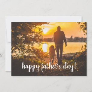 Cartão Dia de os pais adicionar sua própria foto