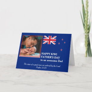 Cartão Dia de os pais de Pai NZ KIWI Incrível