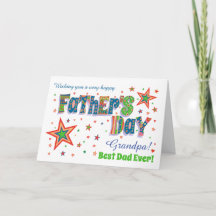 Dia de os pais de Relação Personalizada com Estrel