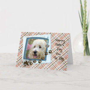 Cartão dia de os pais do Cachorro