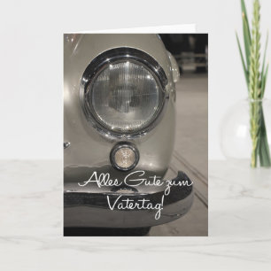 Cartão dia de os pais feliz alemão