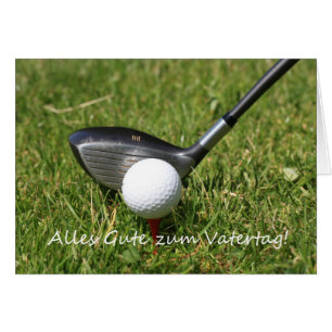 Cartão dia de os pais feliz alemão