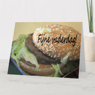 Cartão Dia de os pais Feliz Holandês