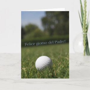 Cartão Dia de os pais Feliz Italiano