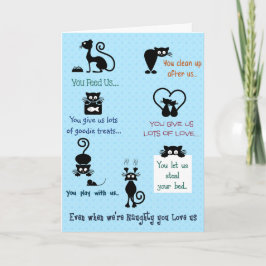 Cartão Dia de os pais Furbaby