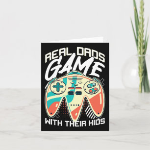 Cartão Dia de os pais Gamer Pai Video Game Padre Stepdad