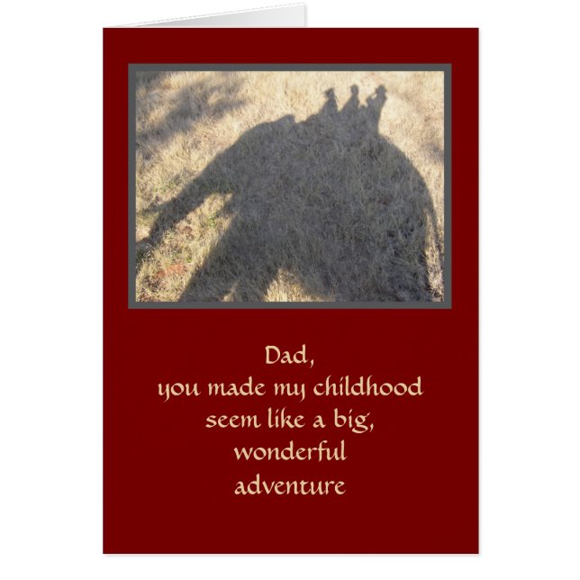 CARTÃO DIA DE OS PAIS/OBRIGADOS PARA AS AVENTURAS (Frente)