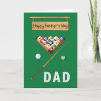 Dia de os pais Piscina Billiards Divertimento