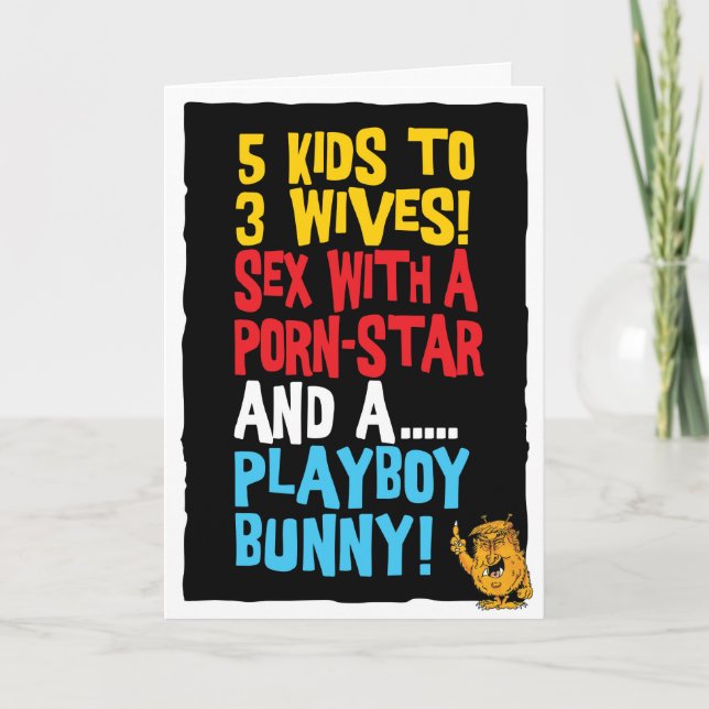 Cartão Dia de os pais....Trump (Frente)