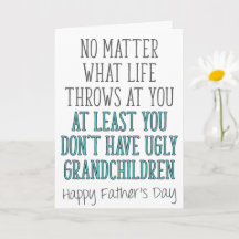 Dia de os pais Vovô, Não Importa O Que A Vida Jogu