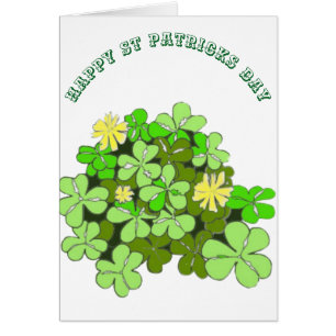 Cartão Dia de São Patrício