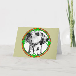 Cartão Dia de São Patrício Dalmático
