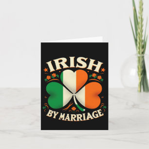 Cartão Dia de São Patrício Engraçado Irlandês pelo Casame