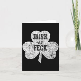 Cartão Dia de São Patrício Gif Irlandês Como Diabo 
