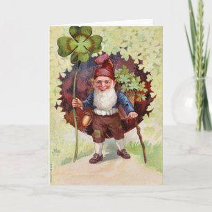 Cartão Dia de São Patrício Vintage