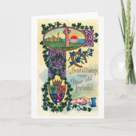 Cartão Dia de São Patrick, Shamrock